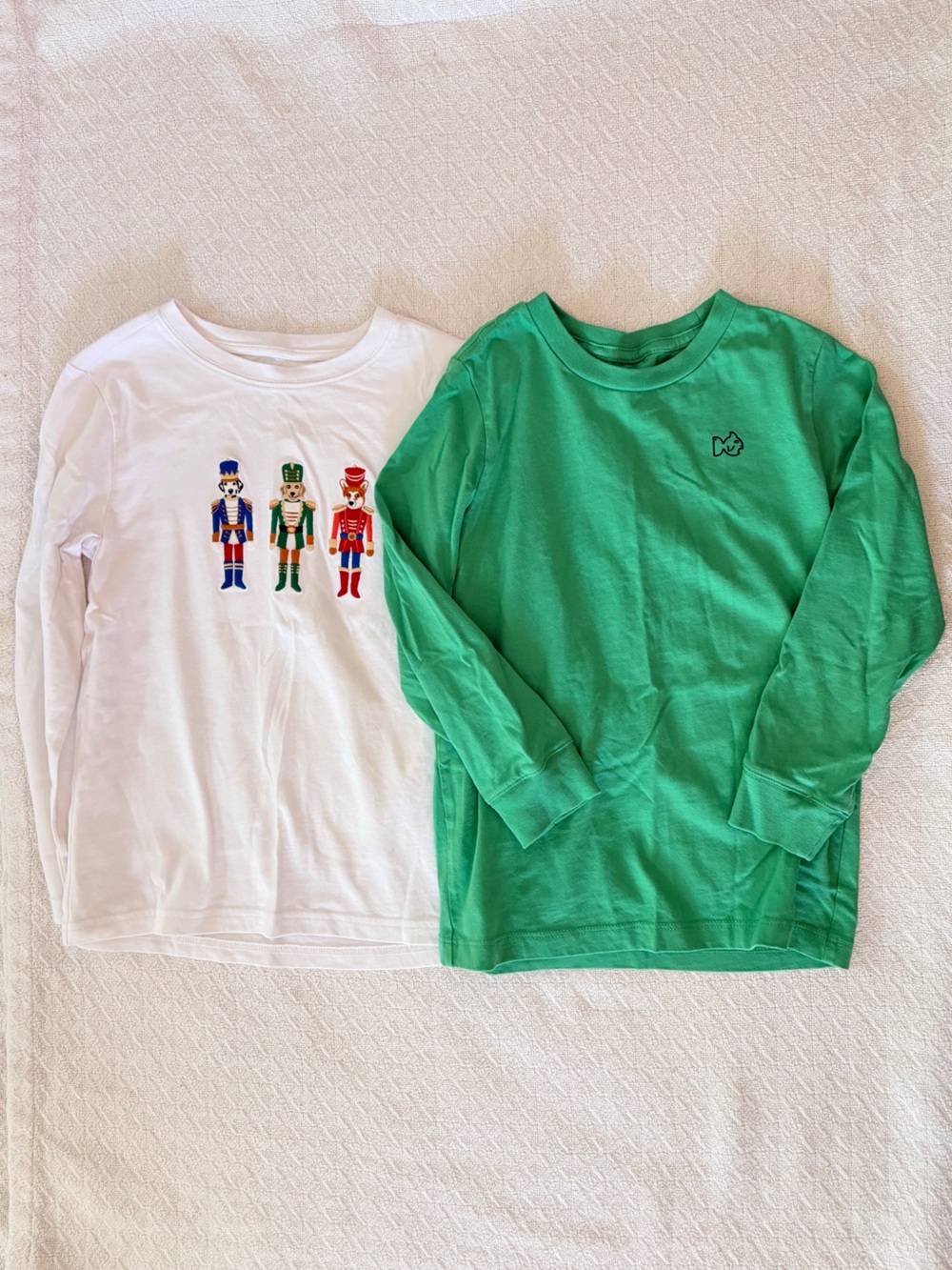 Janie and Jack and Prodoh Long Sleeve Holiday Shirt Bundle